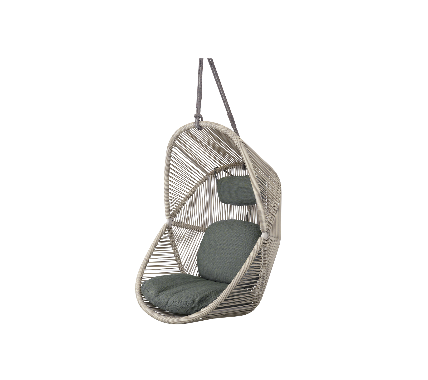 Woven Outdoor Lounge Chair Rope Base