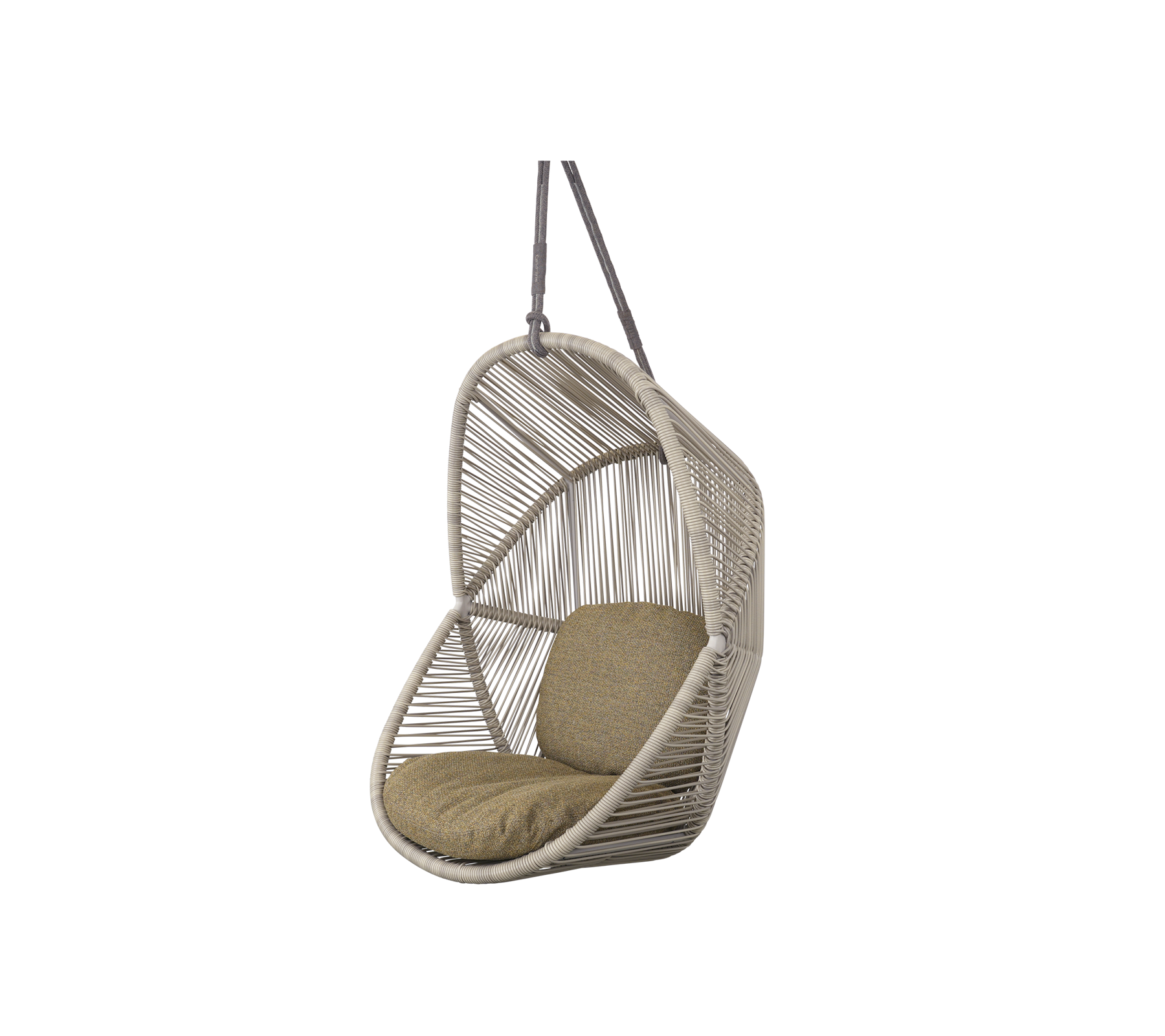 Woven Outdoor Lounge Chair Rope Base