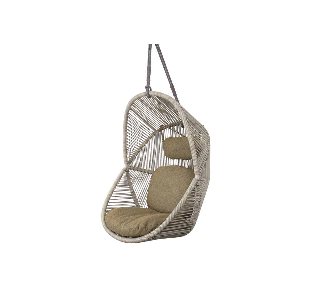 Woven Outdoor Lounge Chair Rope Base