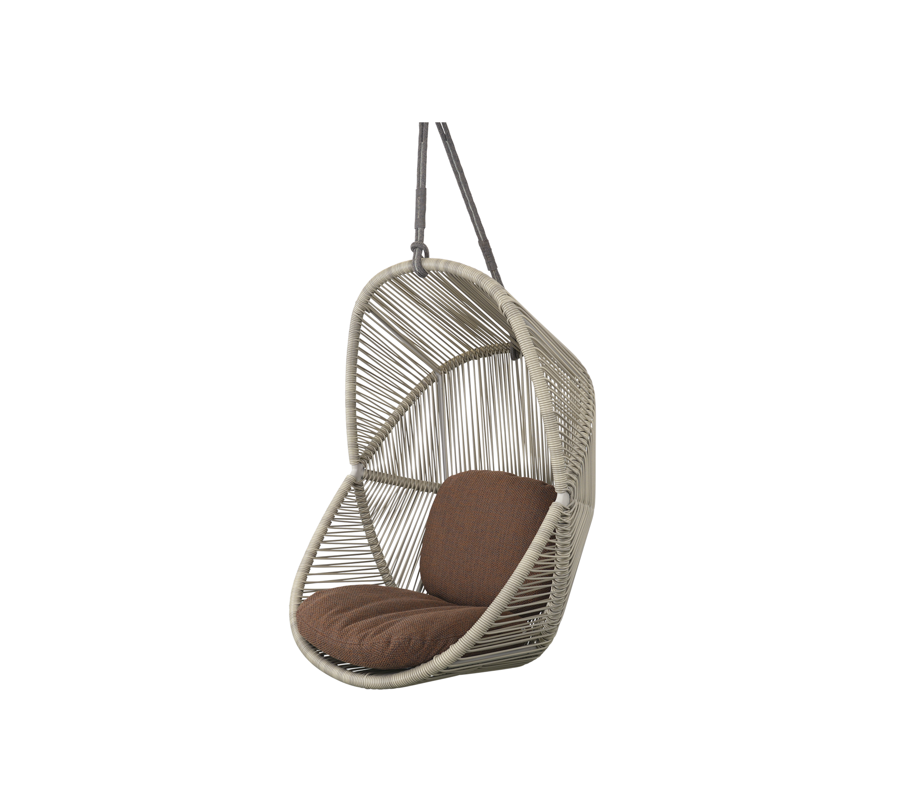 Woven Outdoor Lounge Chair Rope Base