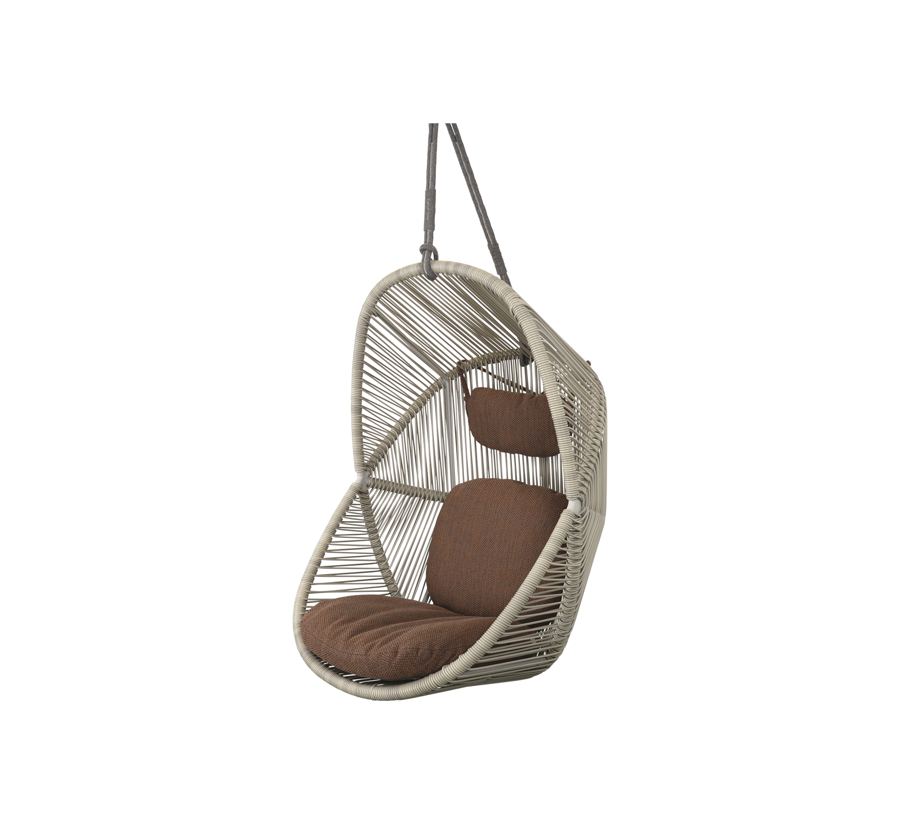 Woven Outdoor Lounge Chair Rope Base