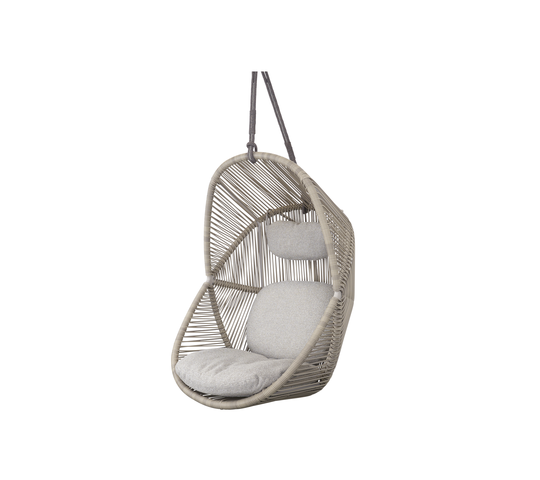Woven Outdoor Lounge Chair Rope Base