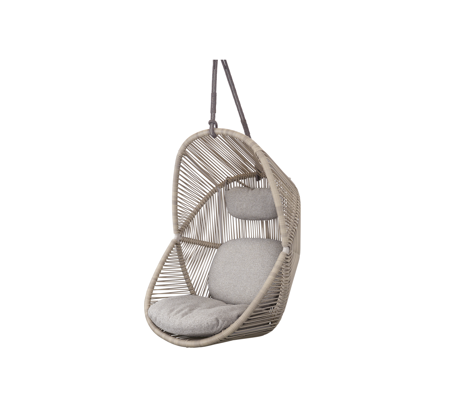 Woven Outdoor Lounge Chair Rope Base