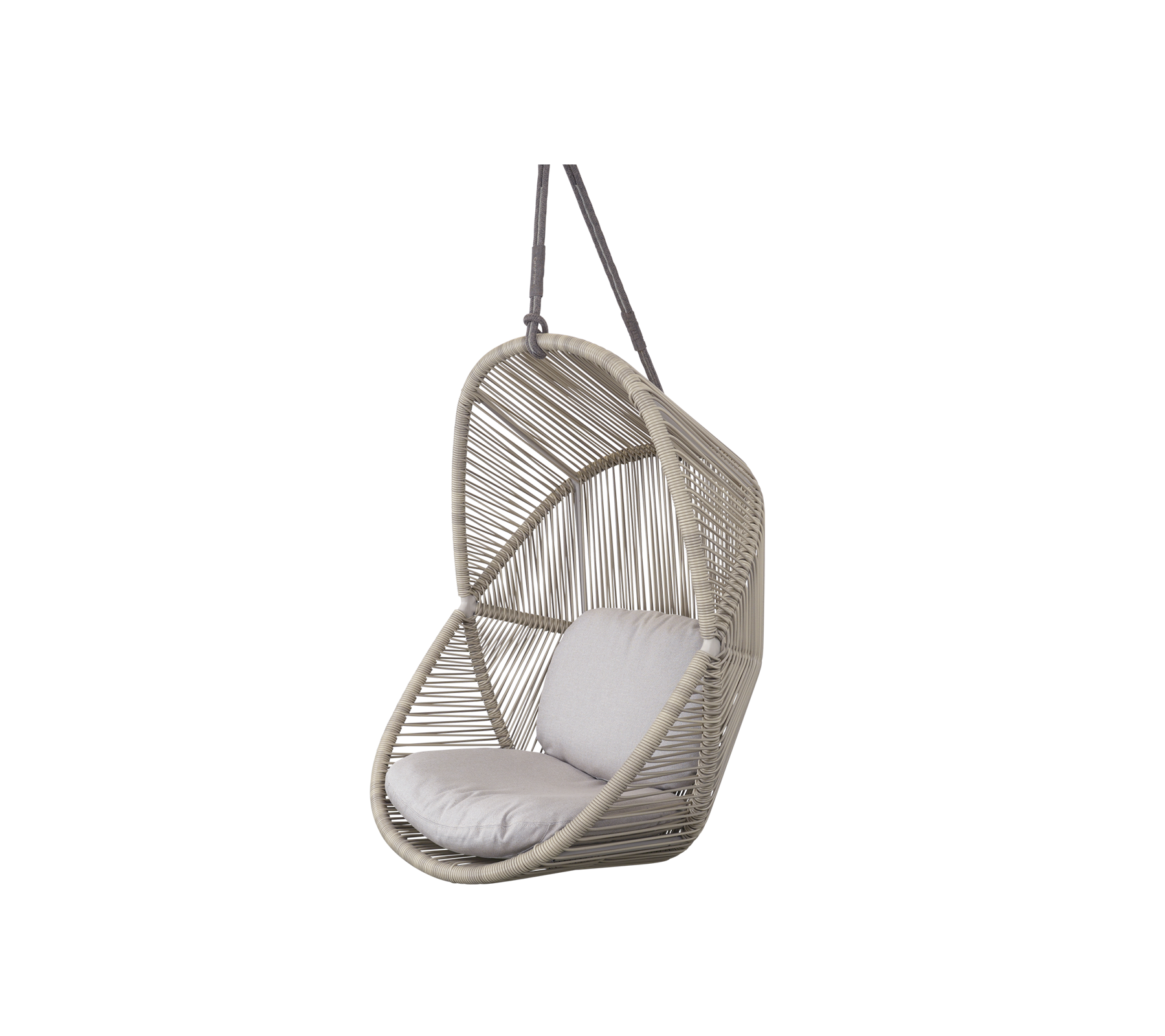 Woven Outdoor Lounge Chair Rope Base