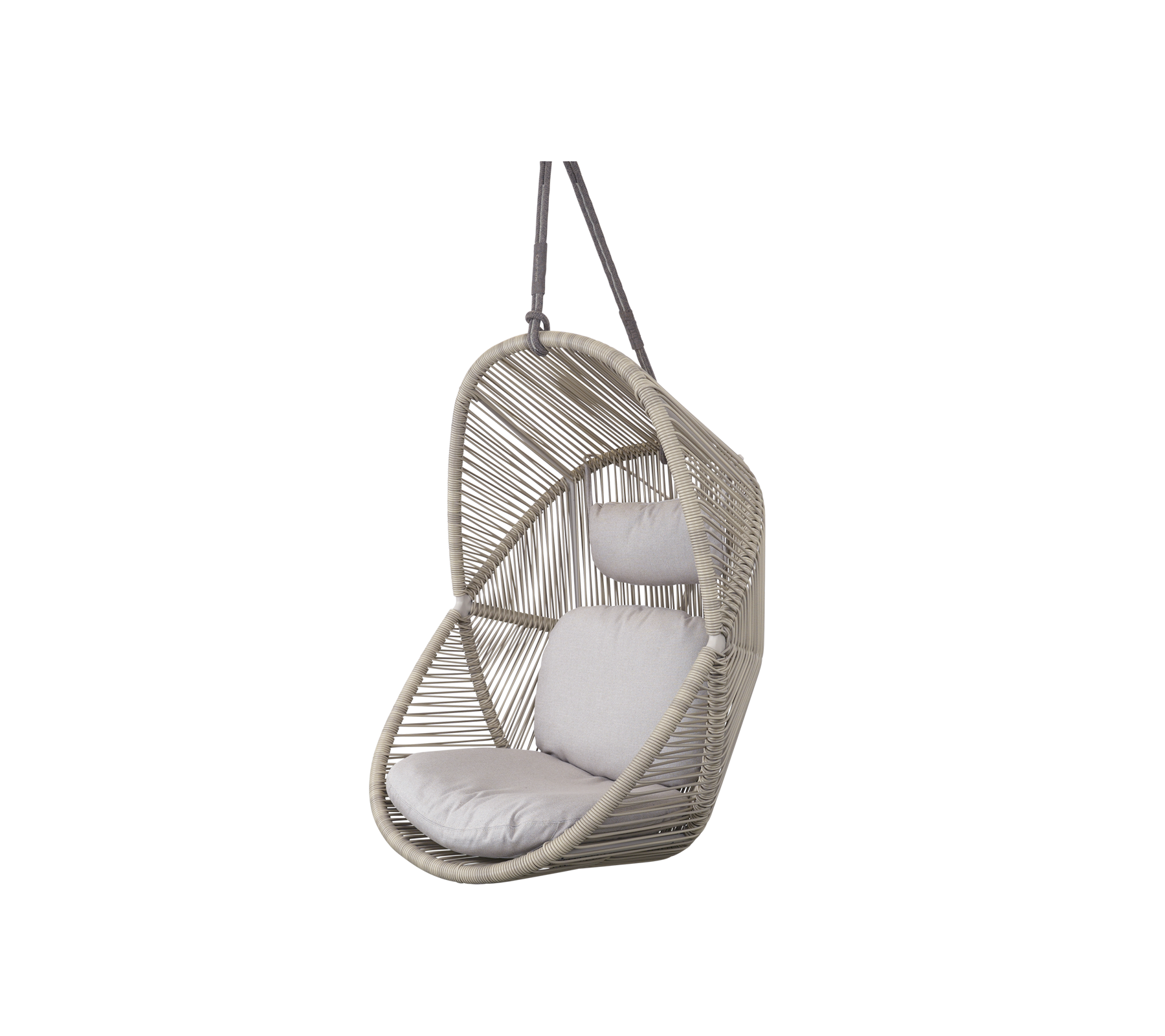 Woven Outdoor Lounge Chair Rope Base