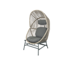 Woven Outdoor Lounge Chair Rope Base