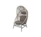 Woven Outdoor Lounge Chair Rope Base