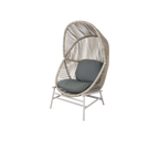 Woven Outdoor Lounge Chair Rope Base