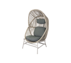 Woven Outdoor Lounge Chair Rope Base