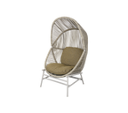 Woven Outdoor Lounge Chair Rope Base