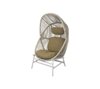 Woven Outdoor Lounge Chair Rope Base