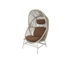 Woven Outdoor Lounge Chair Rope Base