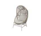 Woven Outdoor Lounge Chair Rope Base