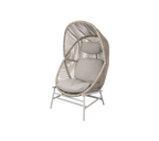 Woven Outdoor Lounge Chair Rope Base