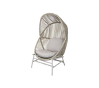 Woven Outdoor Lounge Chair Rope Base