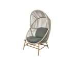 Woven Outdoor Lounge Chair Rope Base