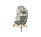 Woven Outdoor Lounge Chair Rope Base