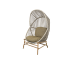Woven Outdoor Lounge Chair Rope Base