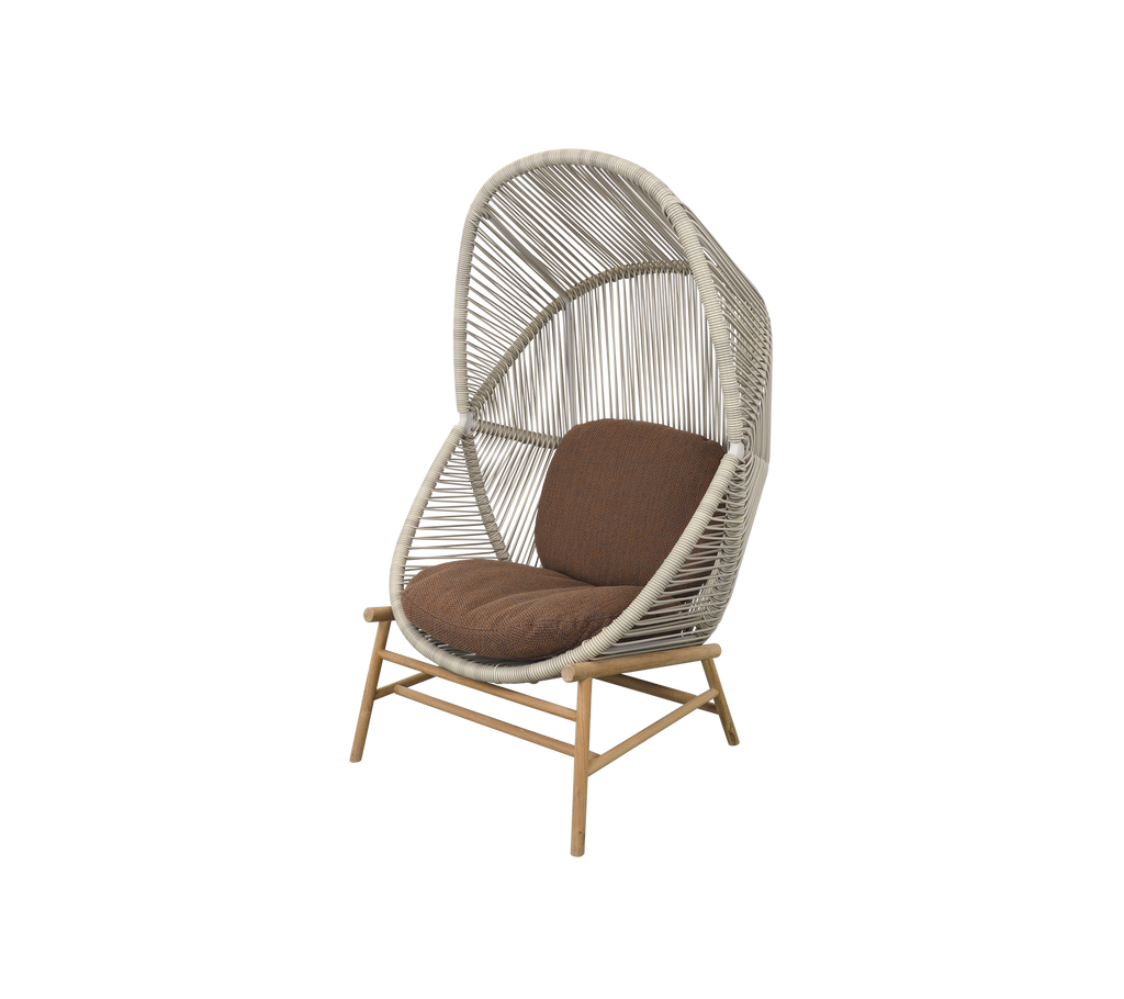 Woven Outdoor Lounge Chair Rope Base