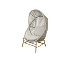 Woven Outdoor Lounge Chair Rope Base