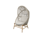 Woven Outdoor Lounge Chair Rope Base