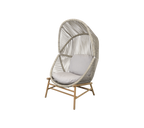 Woven Outdoor Lounge Chair Rope Base