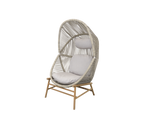 Woven Outdoor Lounge Chair Rope Base