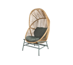 Woven Outdoor Lounge Chair Rope Base
