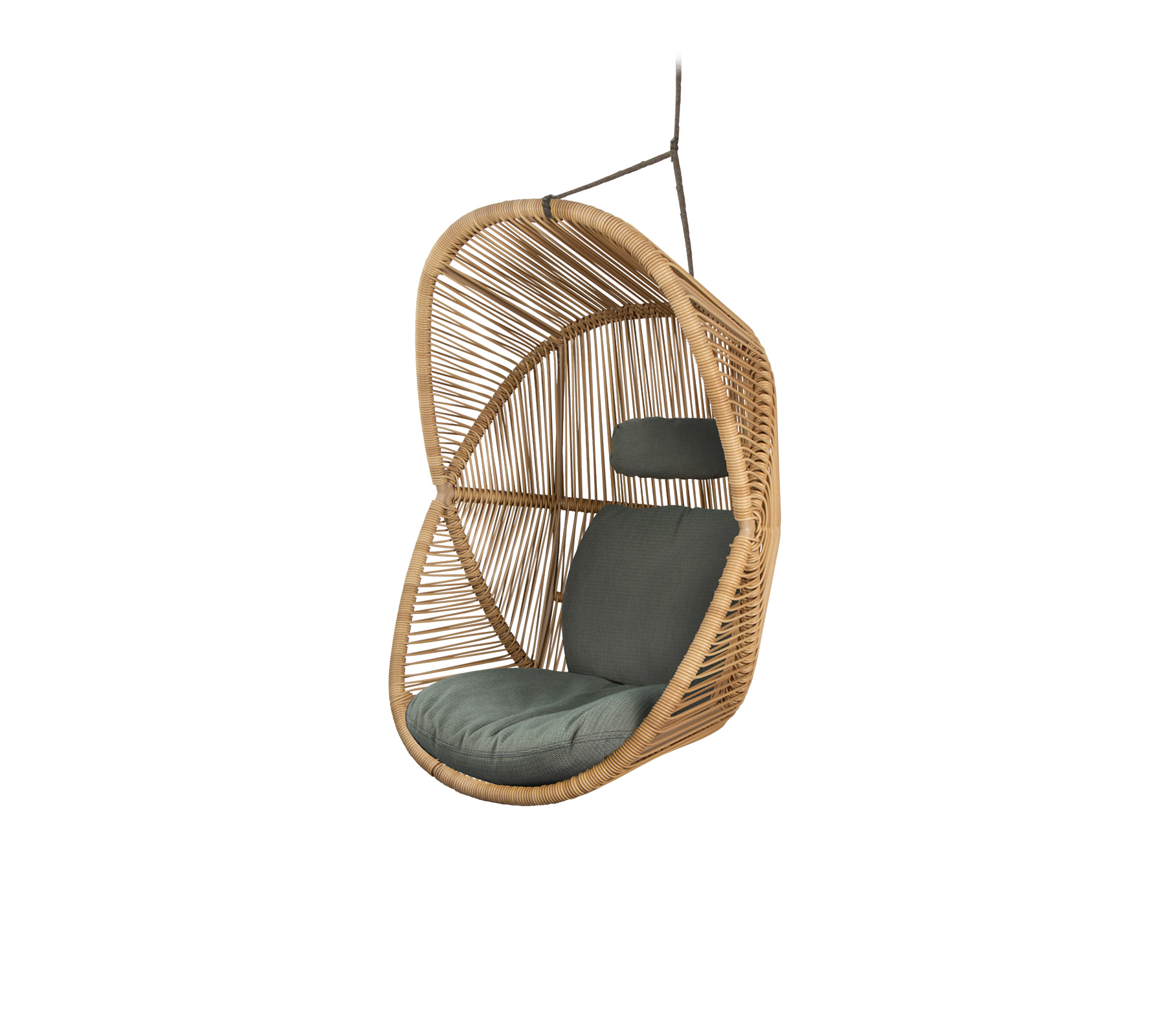 Woven Outdoor Lounge Chair Rope Base