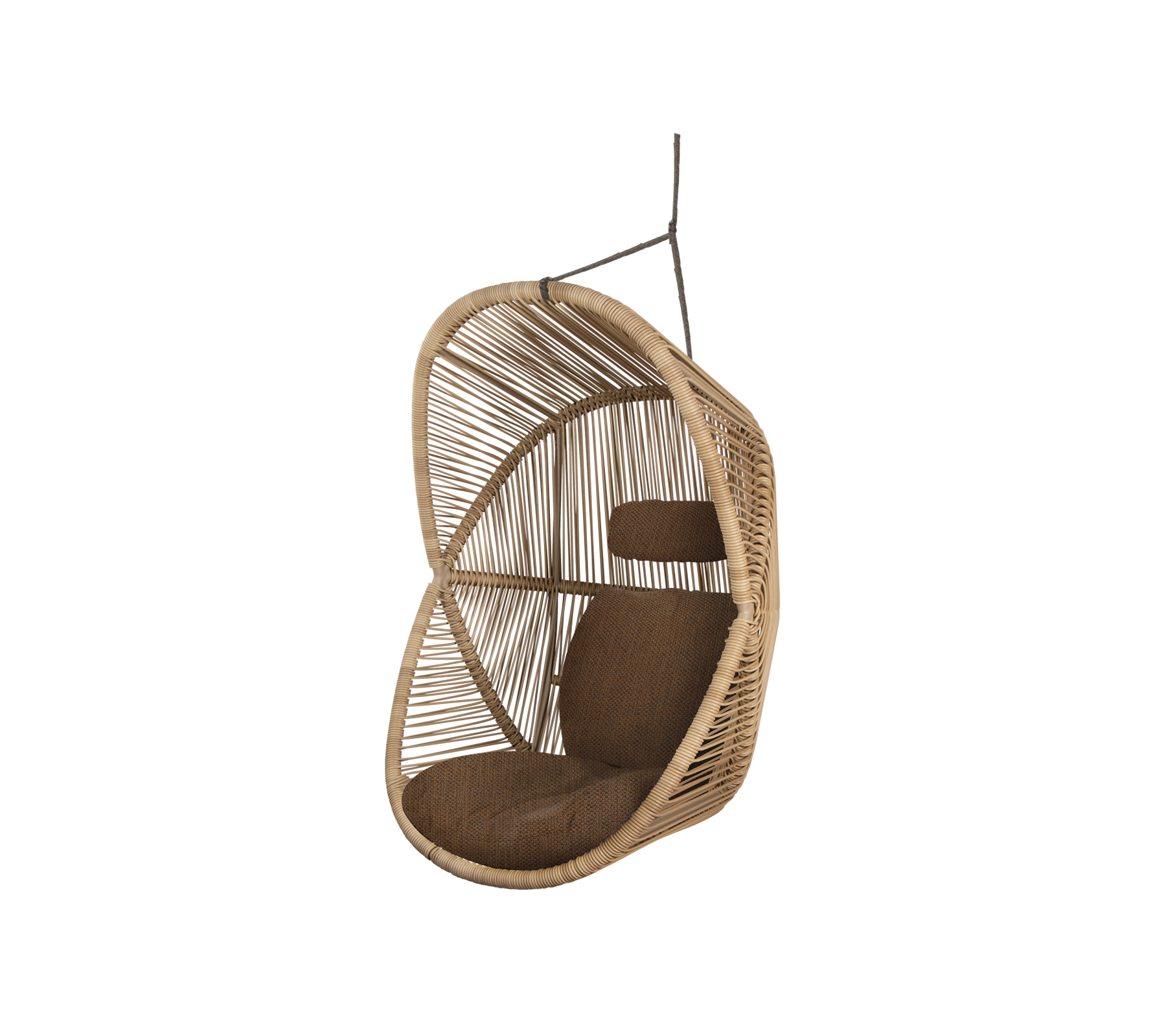 Woven Outdoor Lounge Chair Rope Base