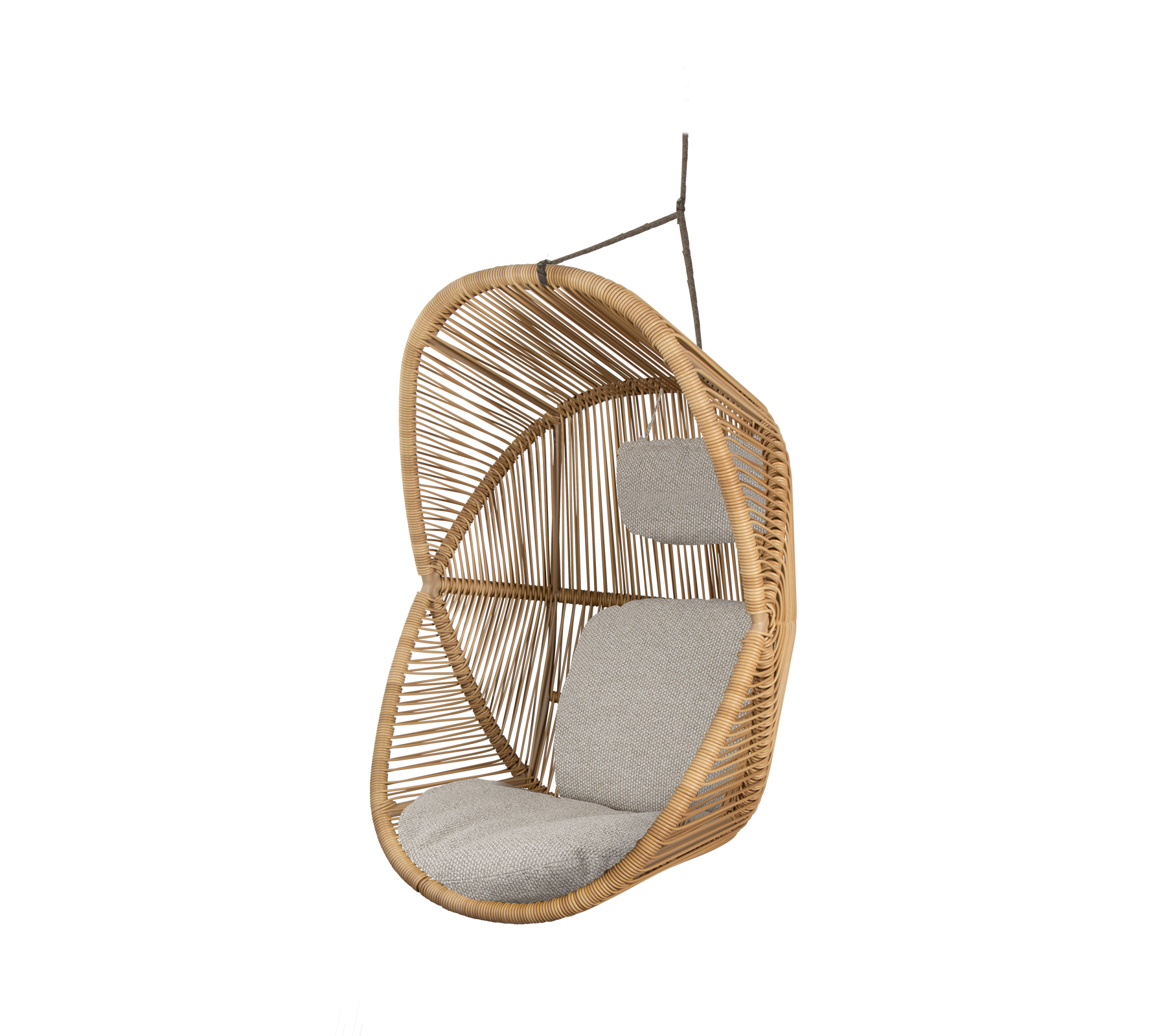 Woven Outdoor Lounge Chair Rope Base