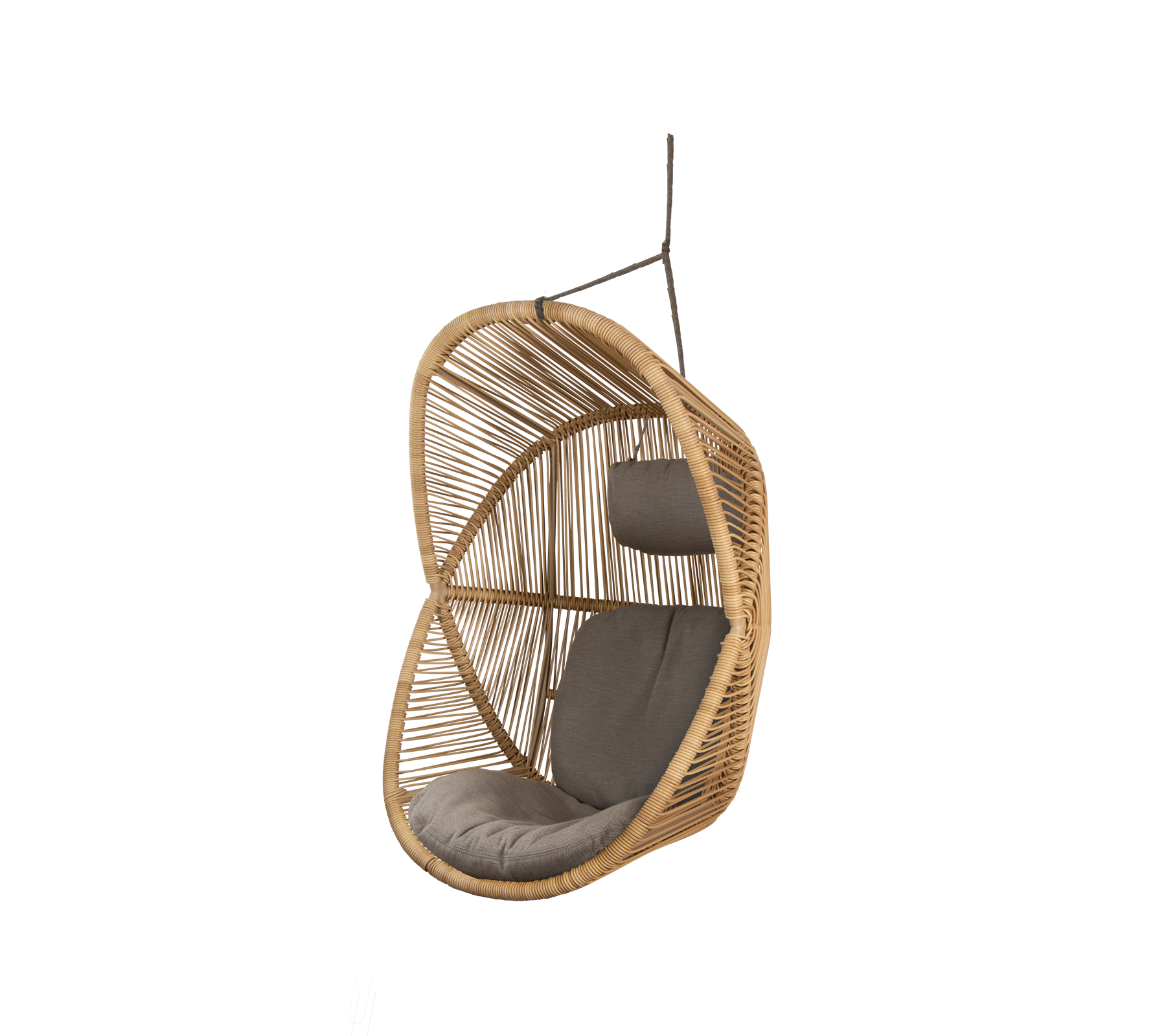 Woven Outdoor Lounge Chair Rope Base