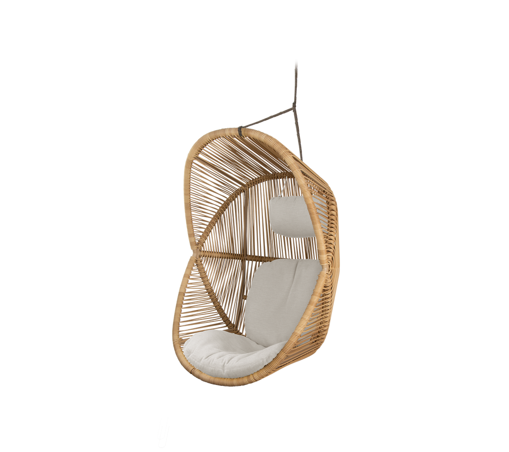 Woven Outdoor Lounge Chair Rope Base