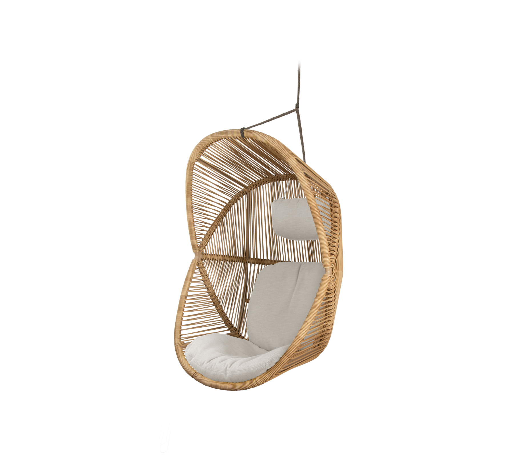 Woven Outdoor Lounge Chair Rope Base