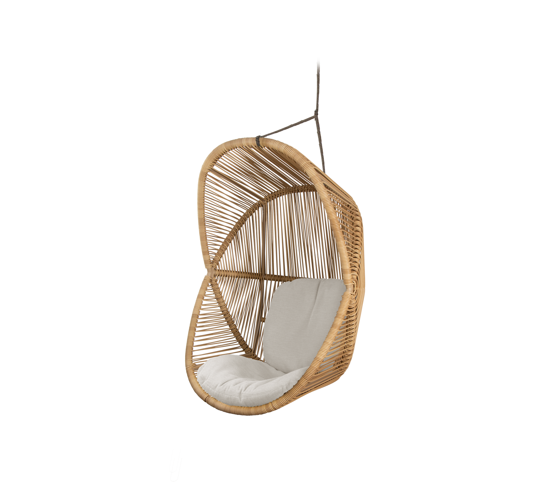 Woven Outdoor Lounge Chair Rope Base