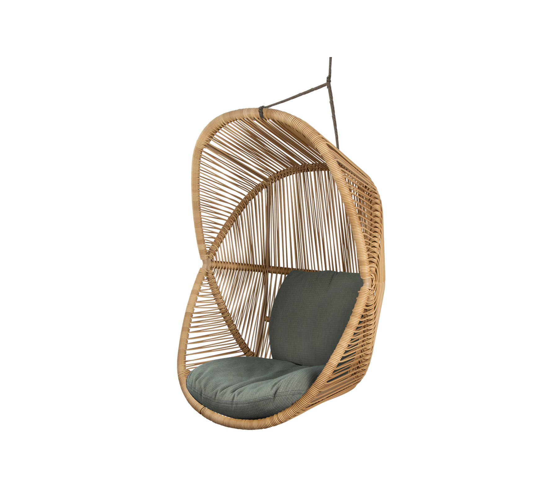 Woven Outdoor Lounge Chair Rope Base