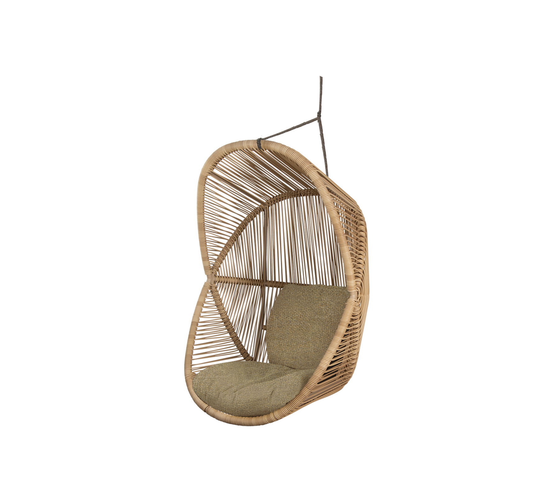 Woven Outdoor Lounge Chair Rope Base