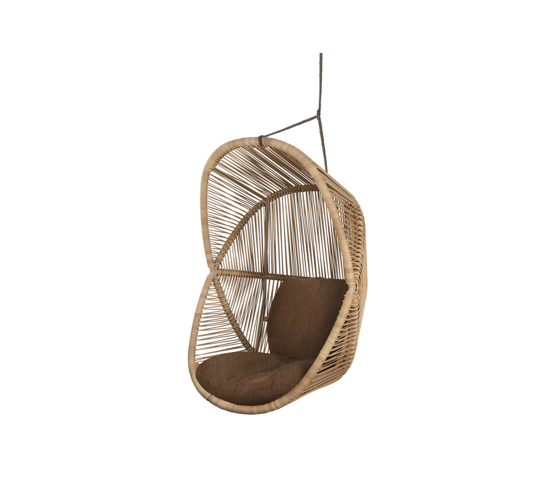Woven Outdoor Lounge Chair Rope Base