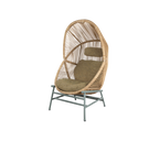 Woven Outdoor Lounge Chair Rope Base