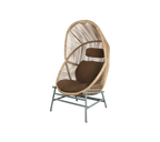 Woven Outdoor Lounge Chair Rope Base