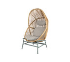 Woven Outdoor Lounge Chair Rope Base