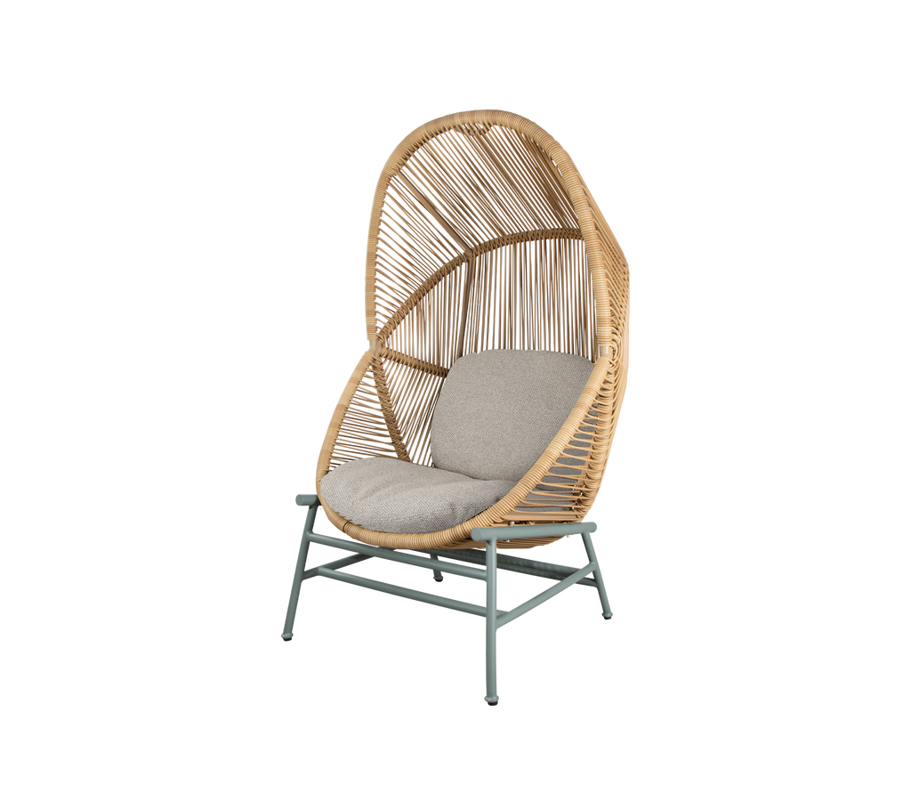 Woven Outdoor Lounge Chair Rope Base