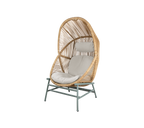 Woven Outdoor Lounge Chair Rope Base