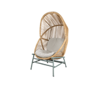 Woven Outdoor Lounge Chair Rope Base