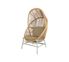 Woven Outdoor Lounge Chair Rope Base