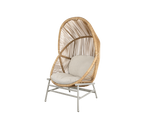 Woven Outdoor Lounge Chair Rope Base