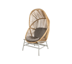 Woven Outdoor Lounge Chair Rope Base