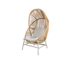 Woven Outdoor Lounge Chair Rope Base