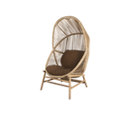 Woven Outdoor Lounge Chair Rope Base