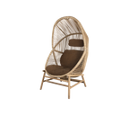 Woven Outdoor Lounge Chair Rope Base